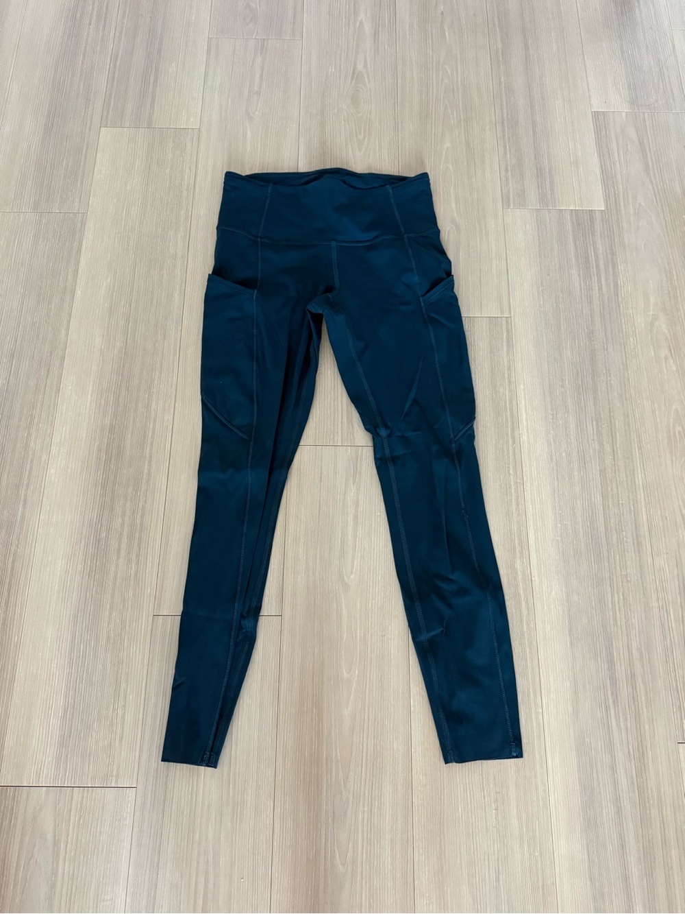 lululemon athletica Dark Navy High-Waist Leggings with Side Pockets